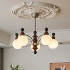 Zosilara Chandelier en Bois Traditionnel - Neutralighting
