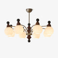 Zosilara Chandelier en Bois Traditionnel - Neutralighting