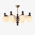 Zosilara Chandelier en Bois Traditionnel - Neutralighting