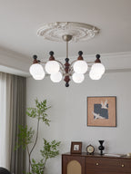 Zosilara Chandelier en Bois Traditionnel - Neutralighting