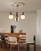 Zosilara Chandelier en Bois Traditionnel - Neutralighting