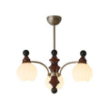 Zosilara Chandelier en Bois Traditionnel - Neutralighting