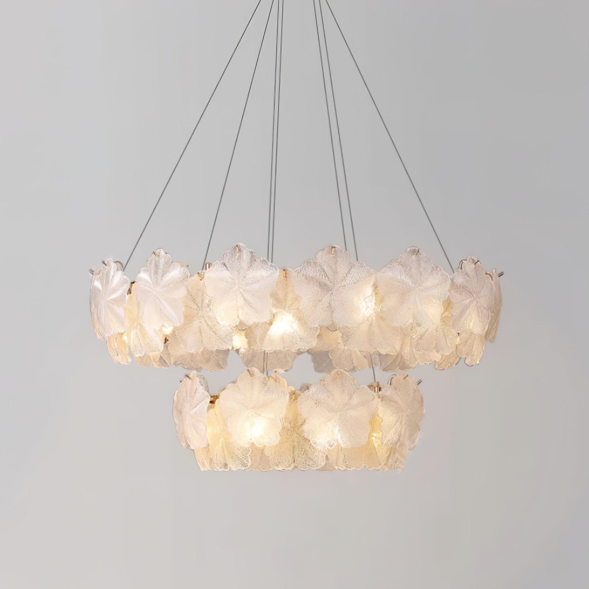 Vitheir Chandelier en Verre Floral - Neutralighting