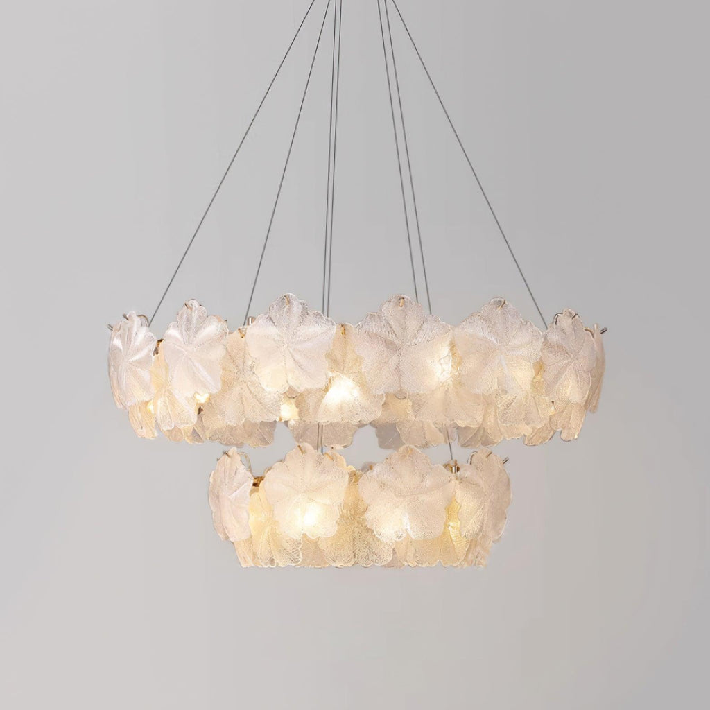 Vitheir Chandelier en Verre Floral - Neutralighting
