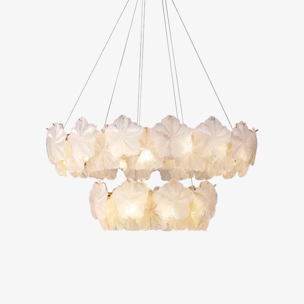 Vitheir Chandelier en Verre Floral - Neutralighting