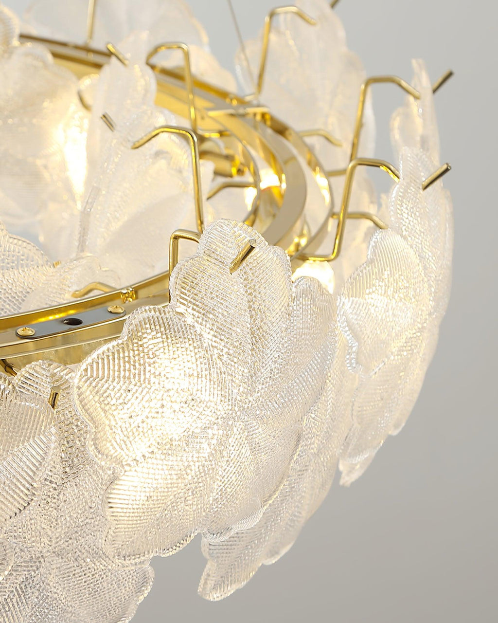 Vitheir Chandelier en Verre Floral - Neutralighting