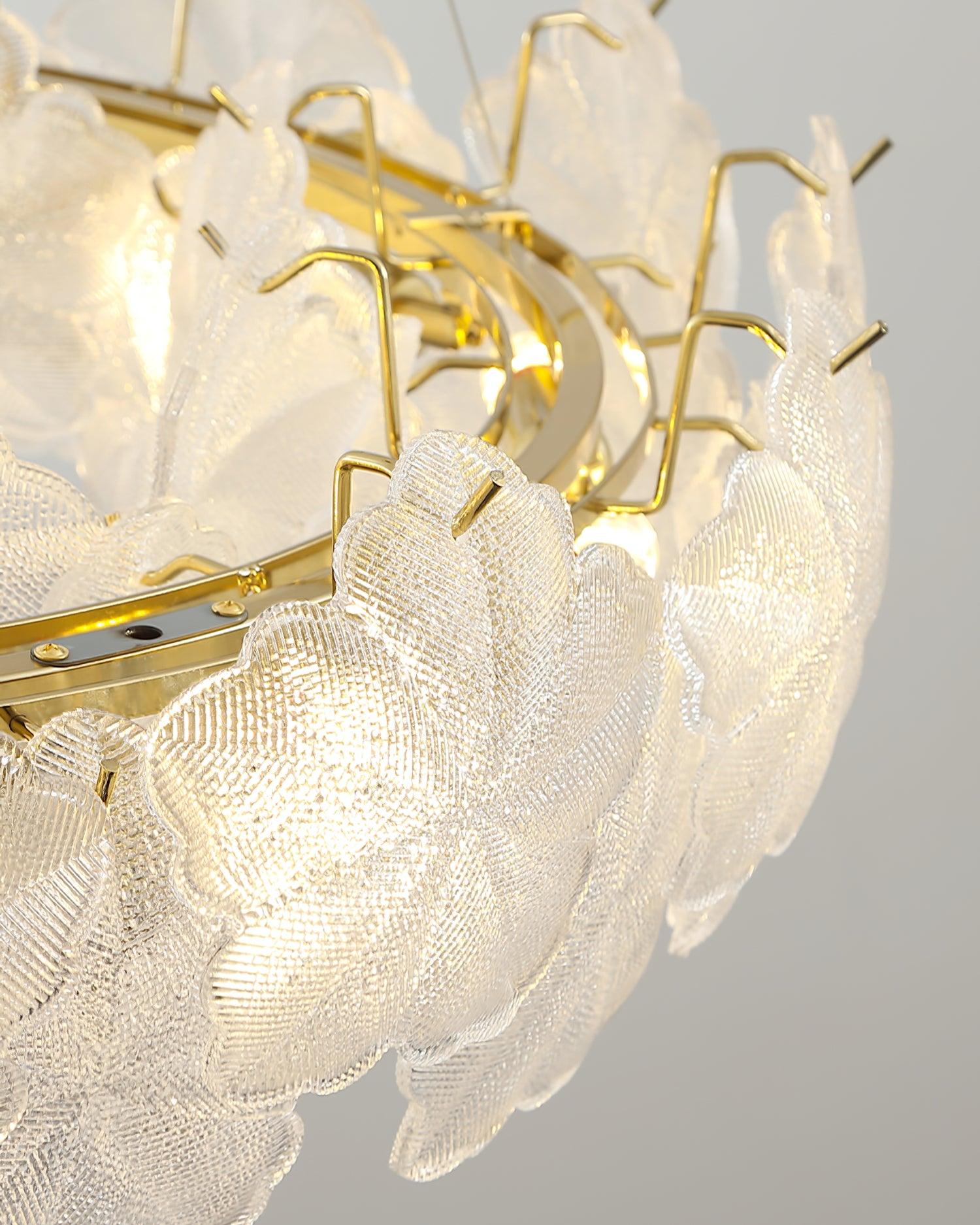 Vitheir Chandelier en Verre Floral - Neutralighting