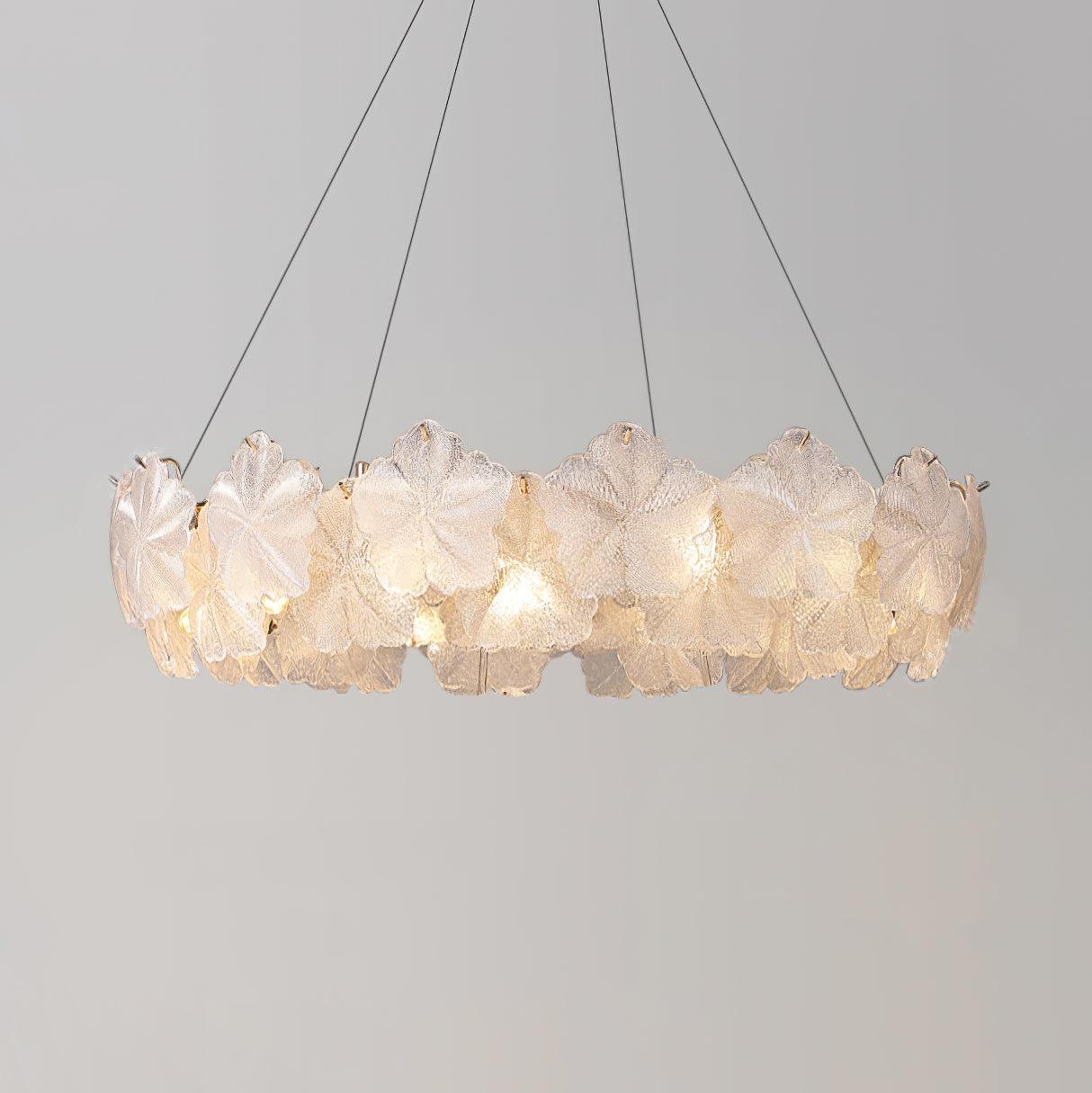 Vitheir Chandelier en Verre Floral - Neutralighting