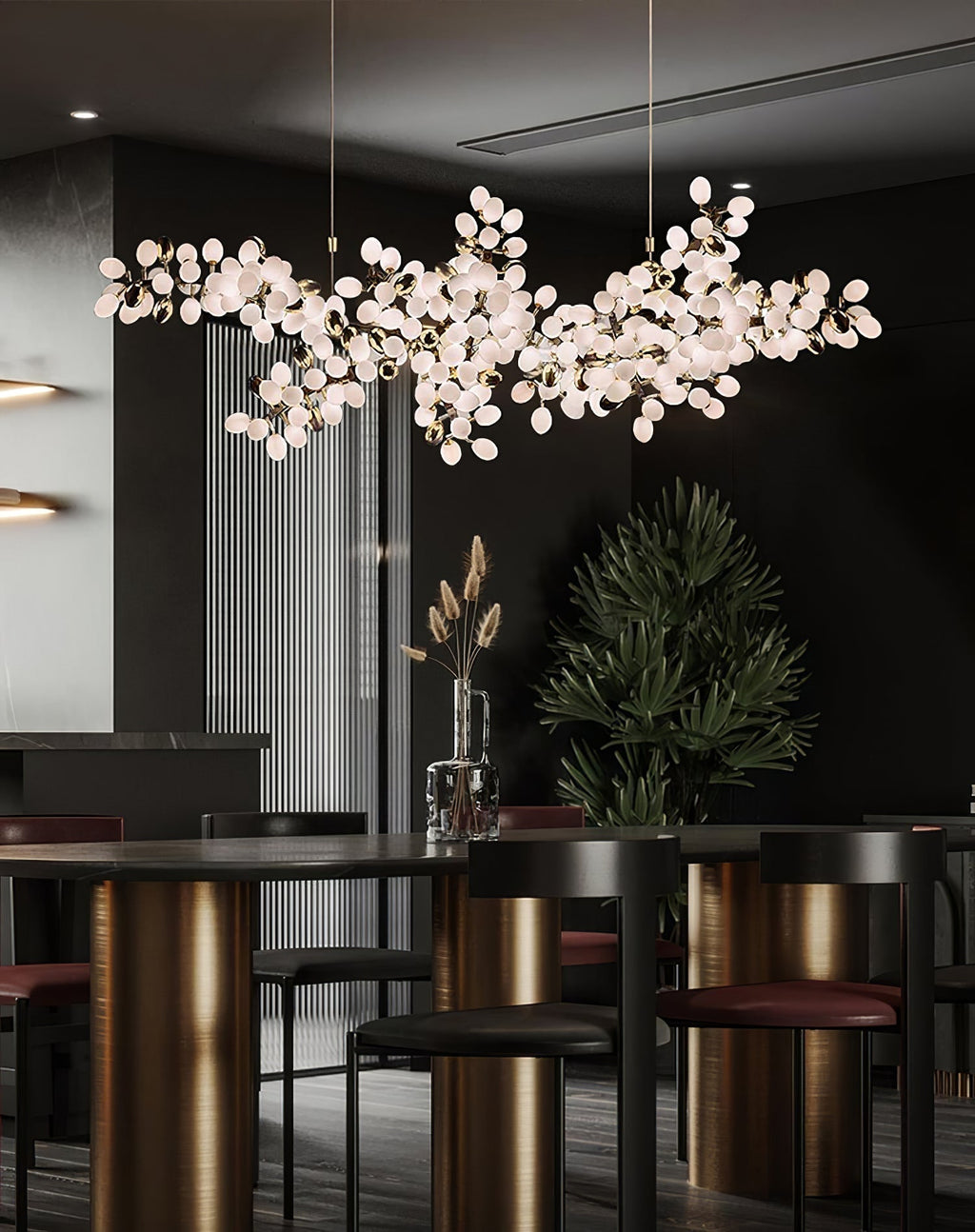 Cithaila Lustre Postmoderne De Luxe En Métal Et Verre - Neutralighting
