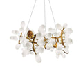 Cithaila Lustre Postmoderne De Luxe En Métal Et Verre - Neutralighting