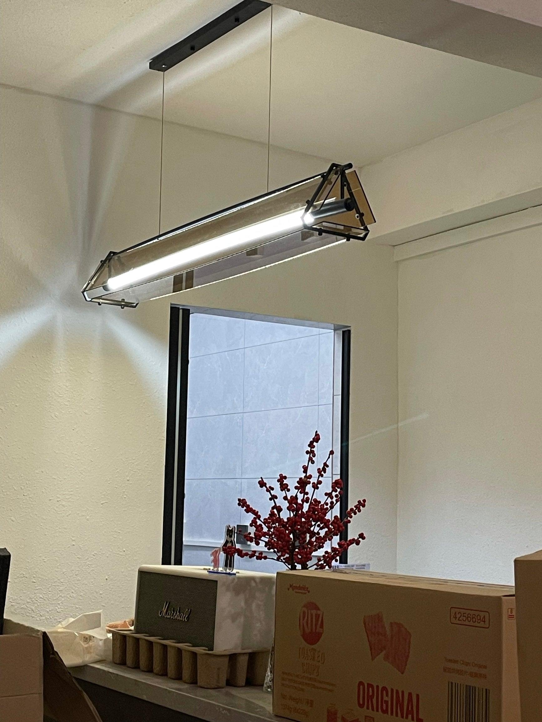 Lunaris Lampe Pendante Minimaliste en Verre - Neutralighting