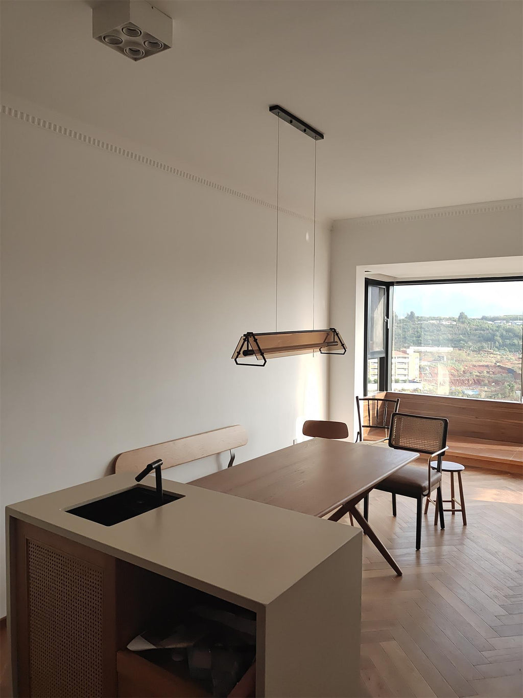 Lunaris Lampe Pendante Minimaliste en Verre - Neutralighting