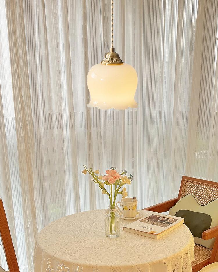 Solviance Suspension Glam en Laiton et Résine - Neutralighting