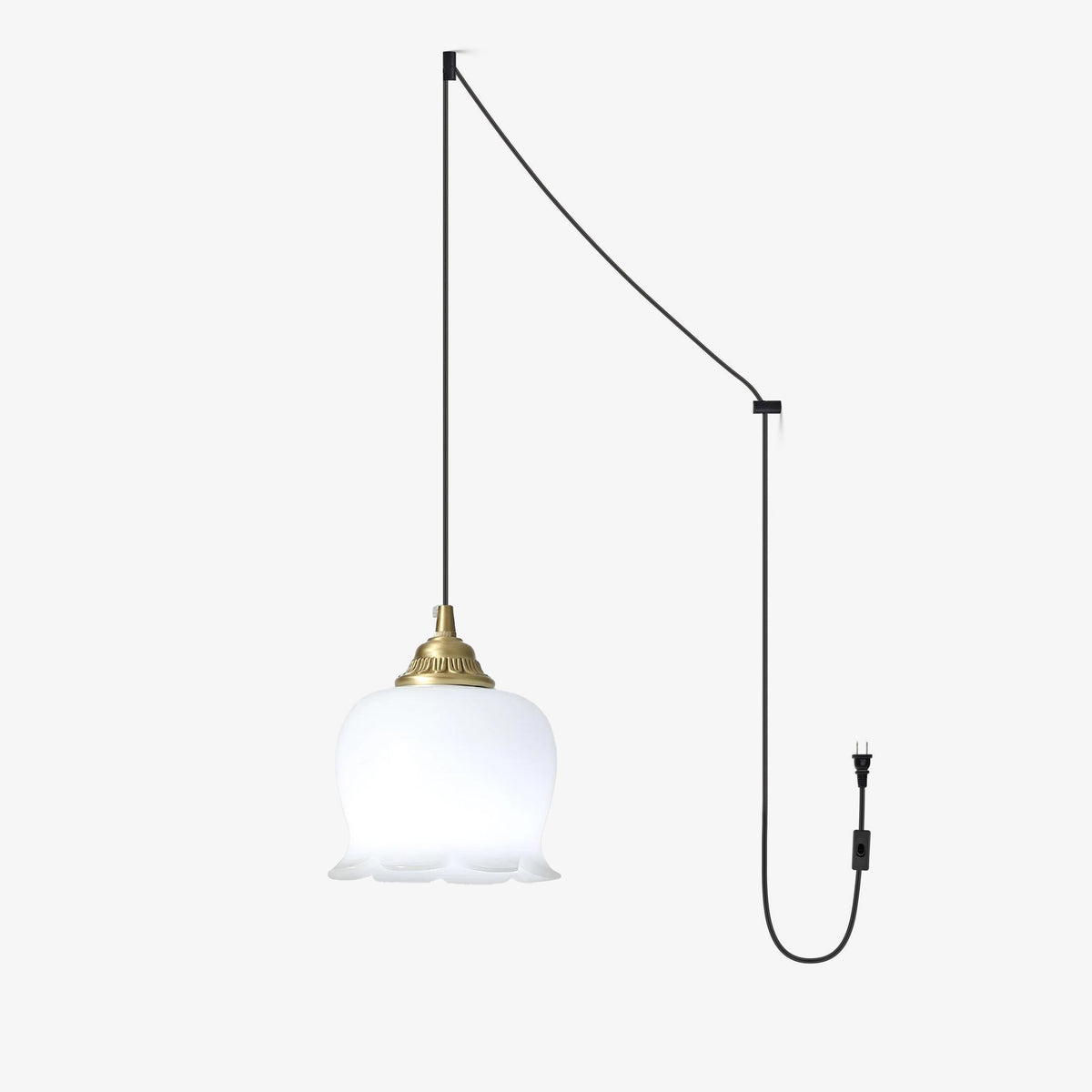Solviance Suspension Glam en Laiton et Résine - Neutralighting