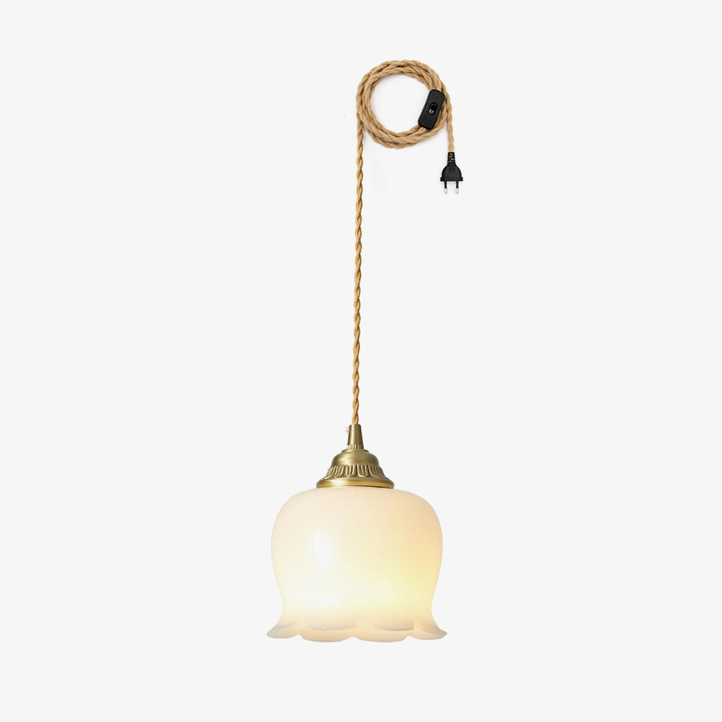 Solviance Suspension Glam en Laiton et Résine - Neutralighting