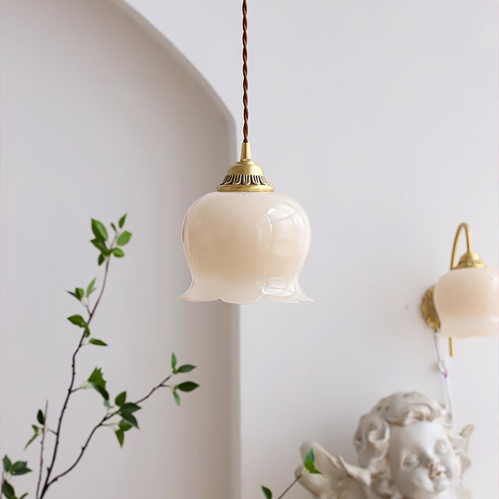 Solviance Suspension Glam en Laiton et Résine - Neutralighting