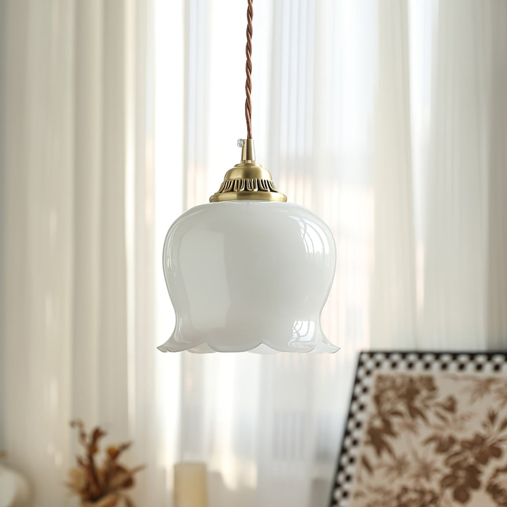 Solviance Suspension Glam en Laiton et Résine - Neutralighting