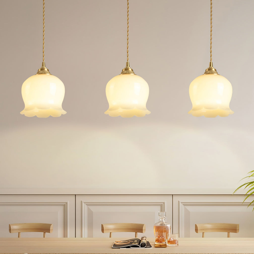 Solviance Suspension Glam en Laiton et Résine - Neutralighting