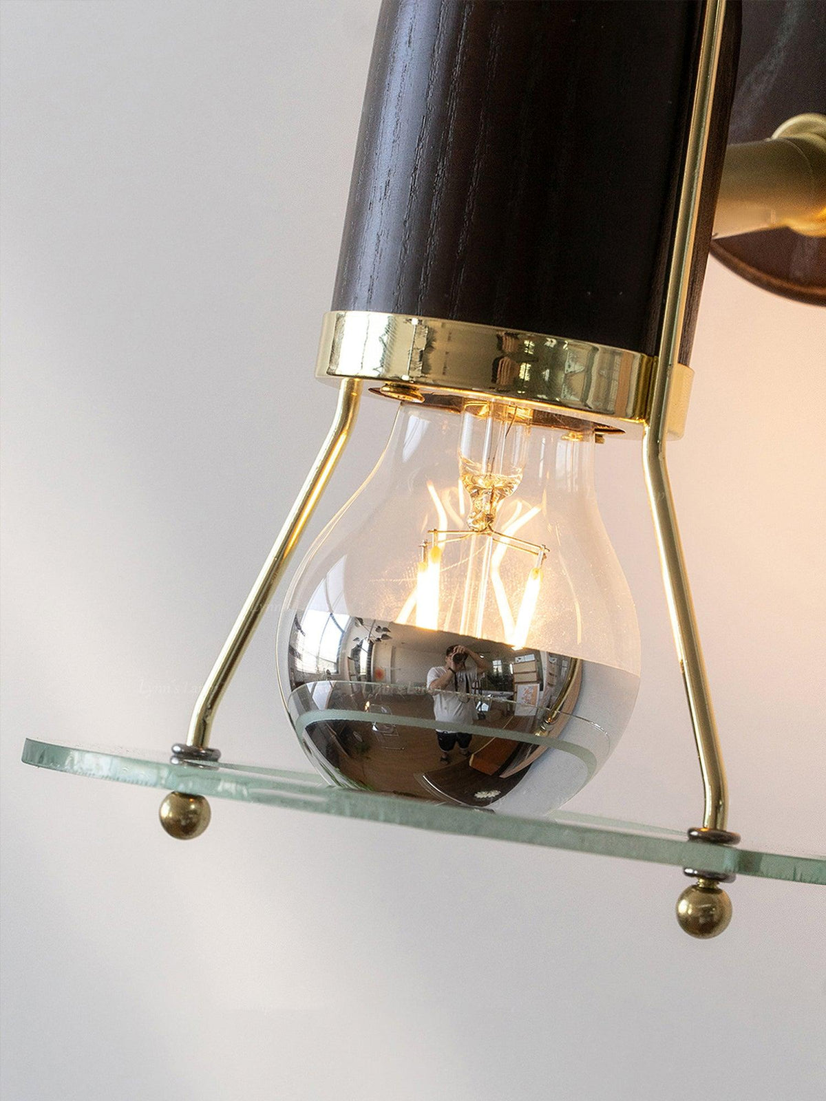 Lumace Applique Murale en Bois Rétro - Neutralighting