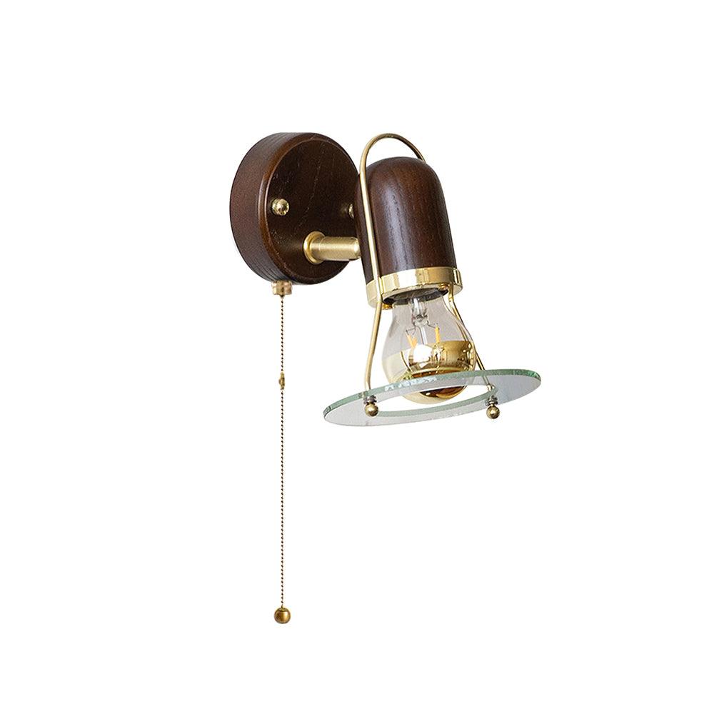 Lumace Applique Murale en Bois Rétro - Neutralighting