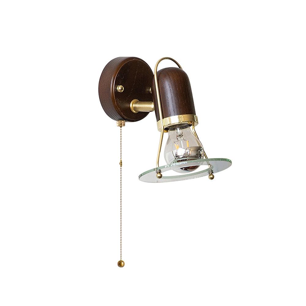Lumace Applique Murale en Bois Rétro - Neutralighting