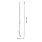 Opalyn Applique Murale Slim en Travertin - Neutralighting