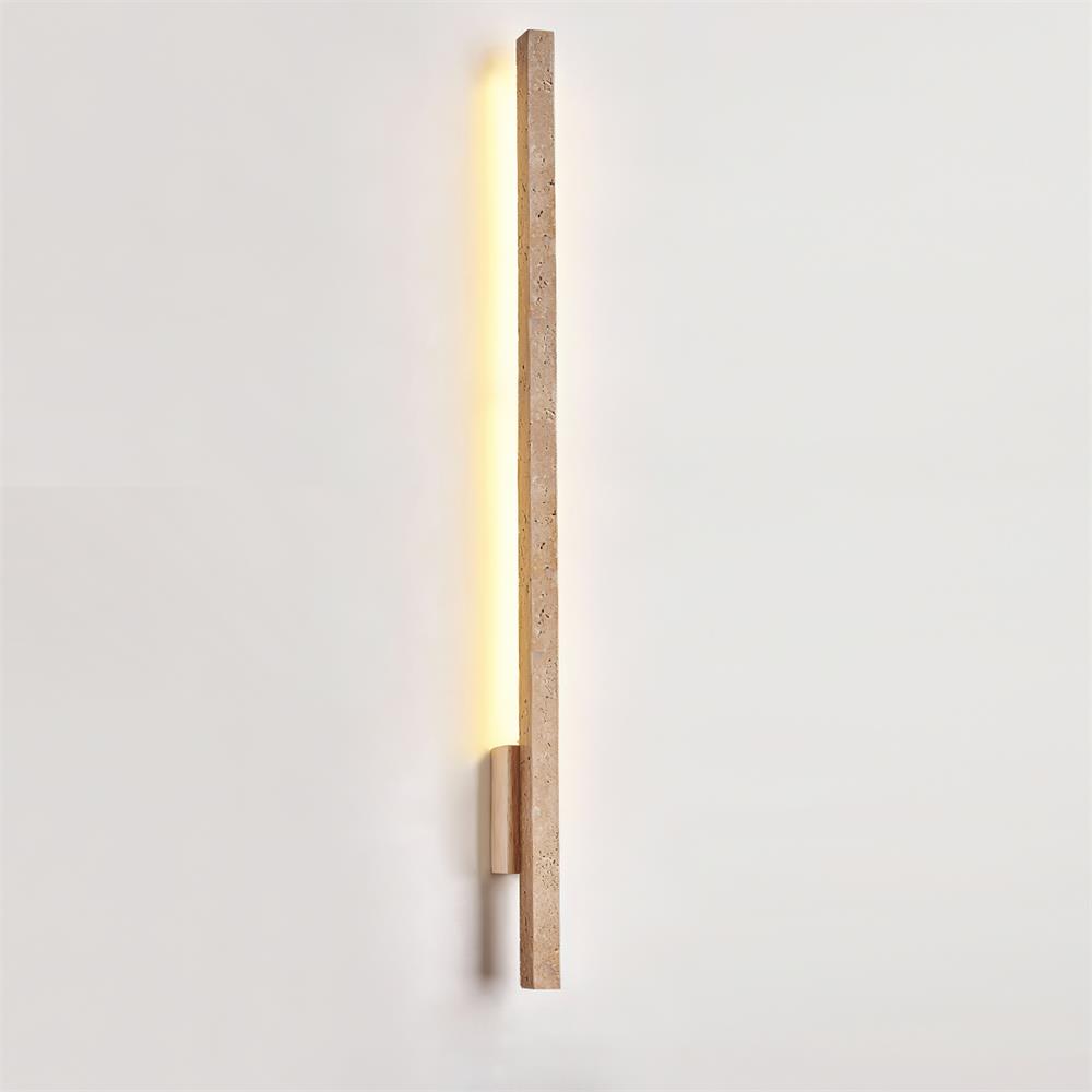 Opalyn Applique Murale Slim en Travertin - Neutralighting
