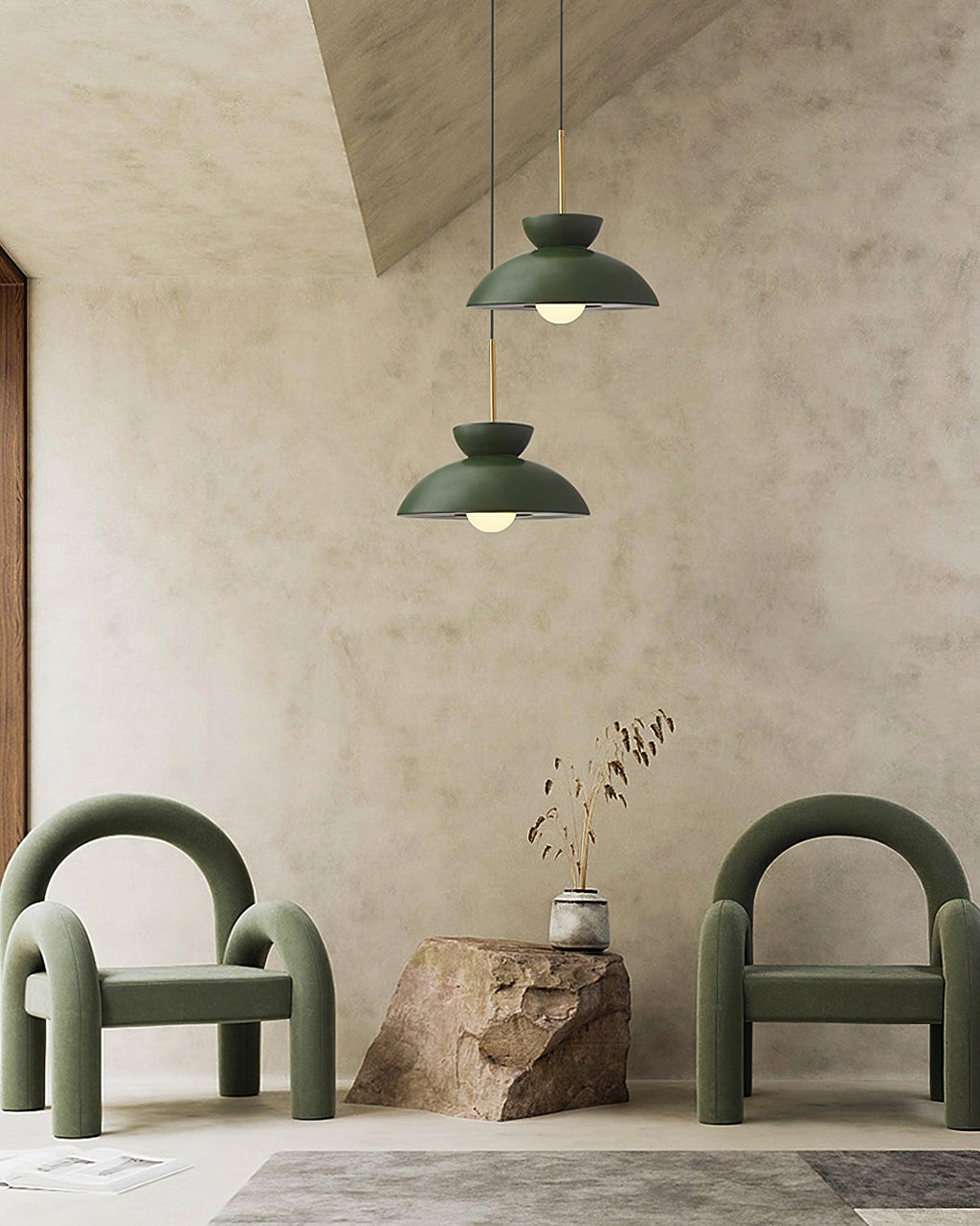 Vellora Lampe Pendante Industrielle en Résine - Neutralighting