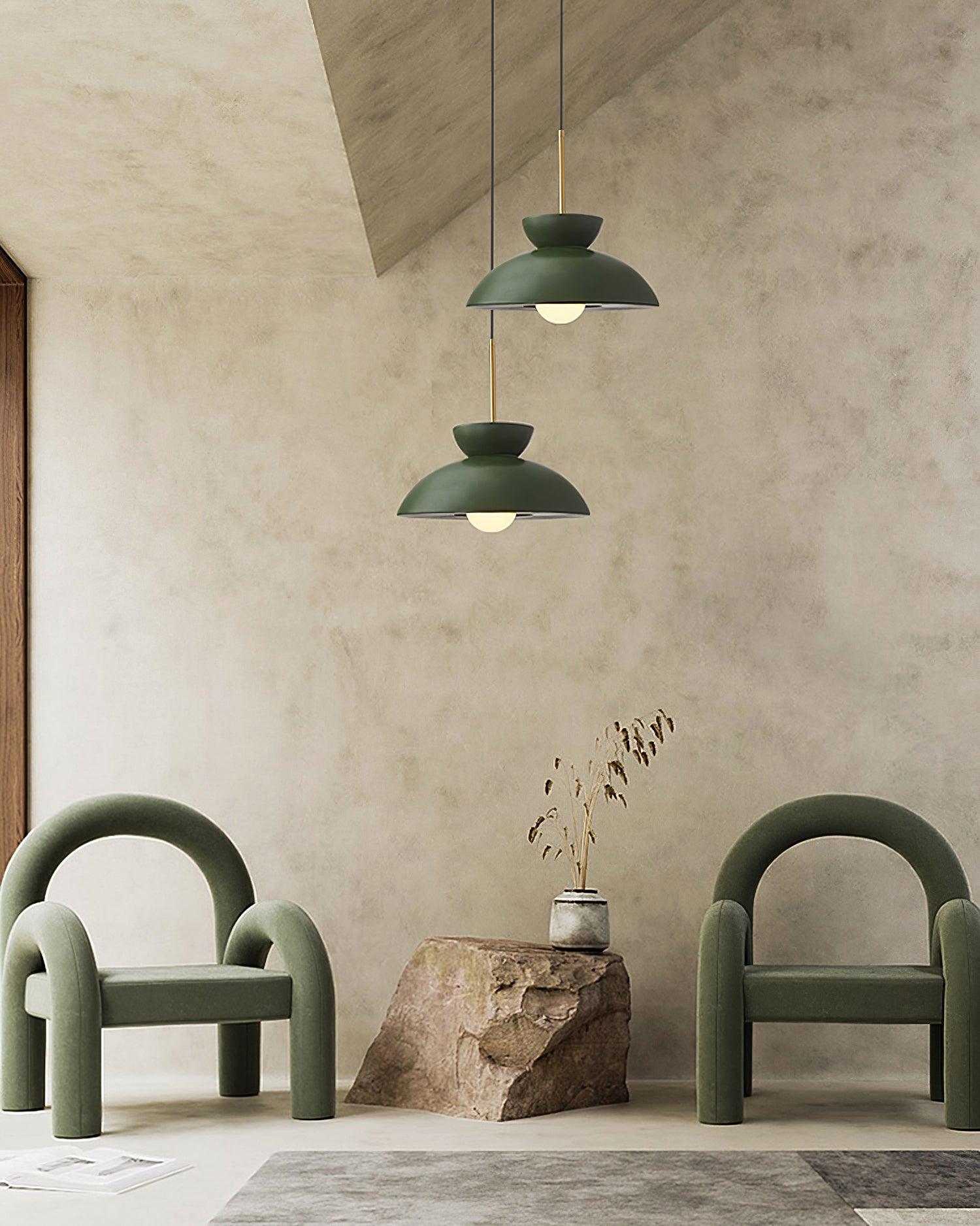 Vellora Lampe Pendante Industrielle en Résine - Neutralighting