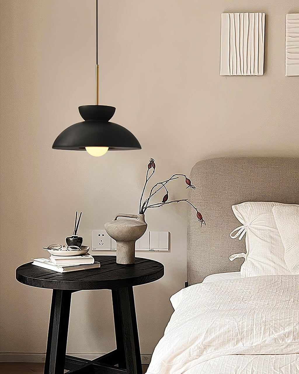 Vellora Lampe Pendante Industrielle en Résine - Neutralighting