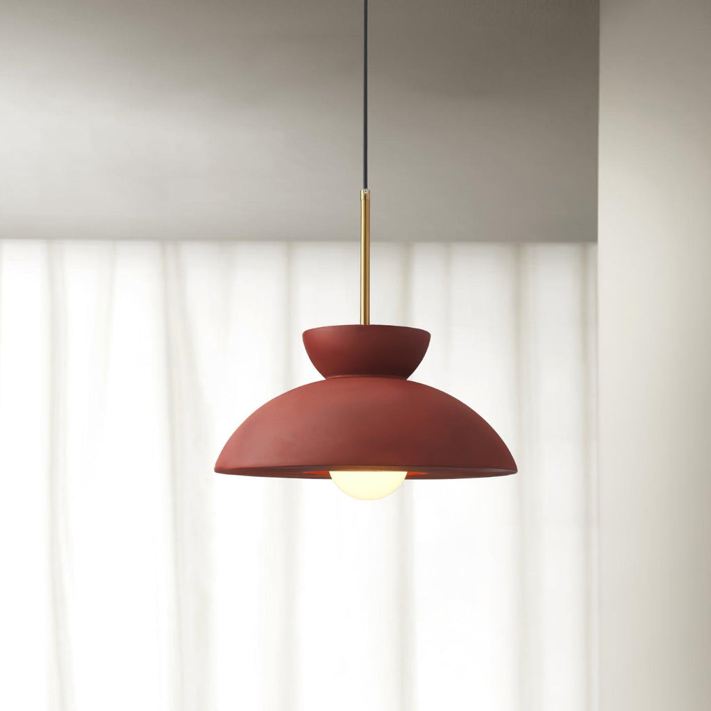Vellora Lampe Pendante Industrielle en Résine - Neutralighting