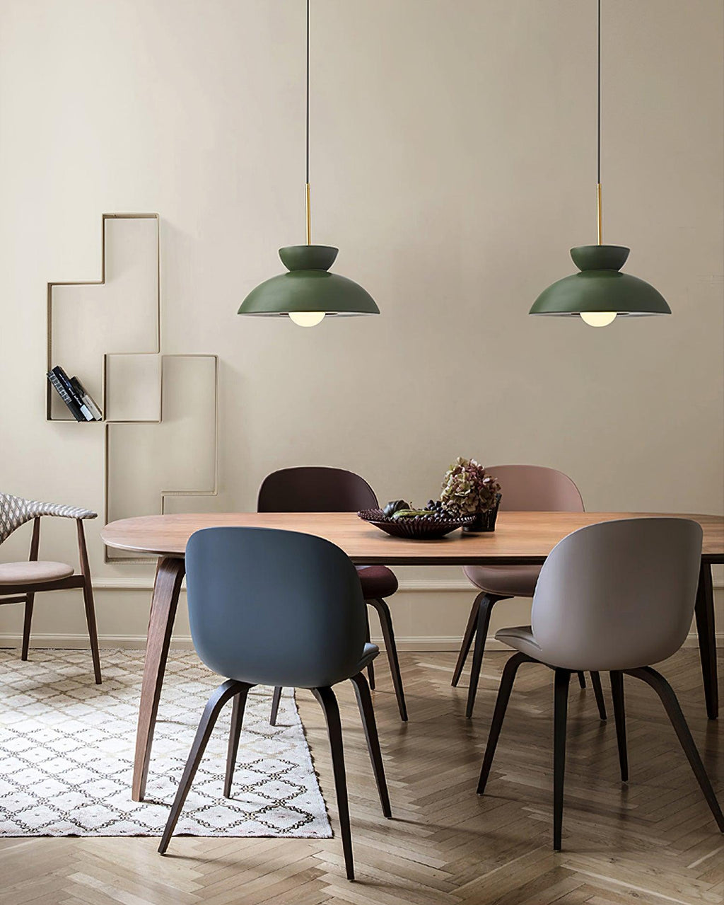 Vellora Lampe Pendante Industrielle en Résine - Neutralighting