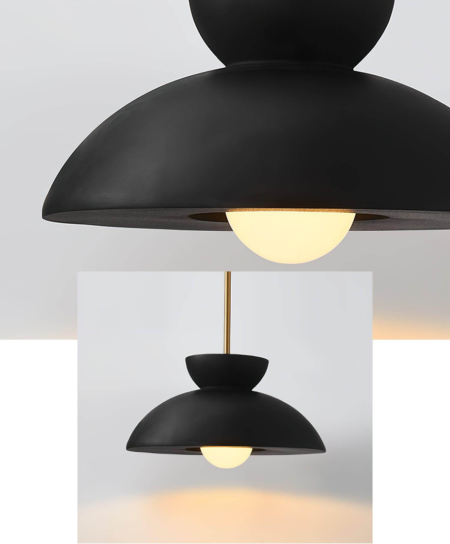 Vellora Lampe Pendante Industrielle en Résine - Neutralighting
