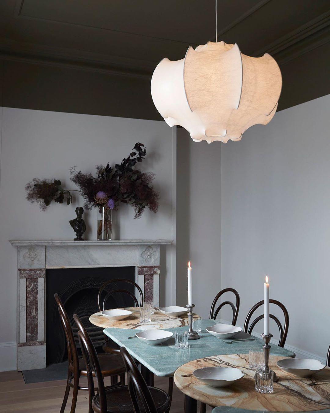 Lotus Lampe Suspendue Minimaliste en Soie - Neutralighting