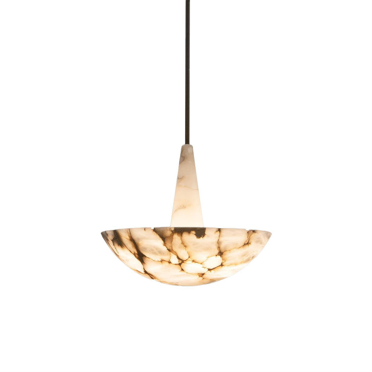 Nysilos Suspension Albâtre Métal Nordic Premium - Neutralighting