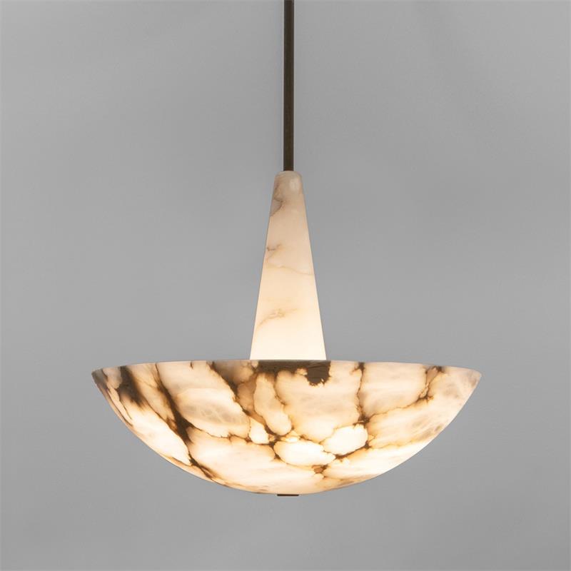 Nysilos Suspension Albâtre Métal Nordic Premium - Neutralighting