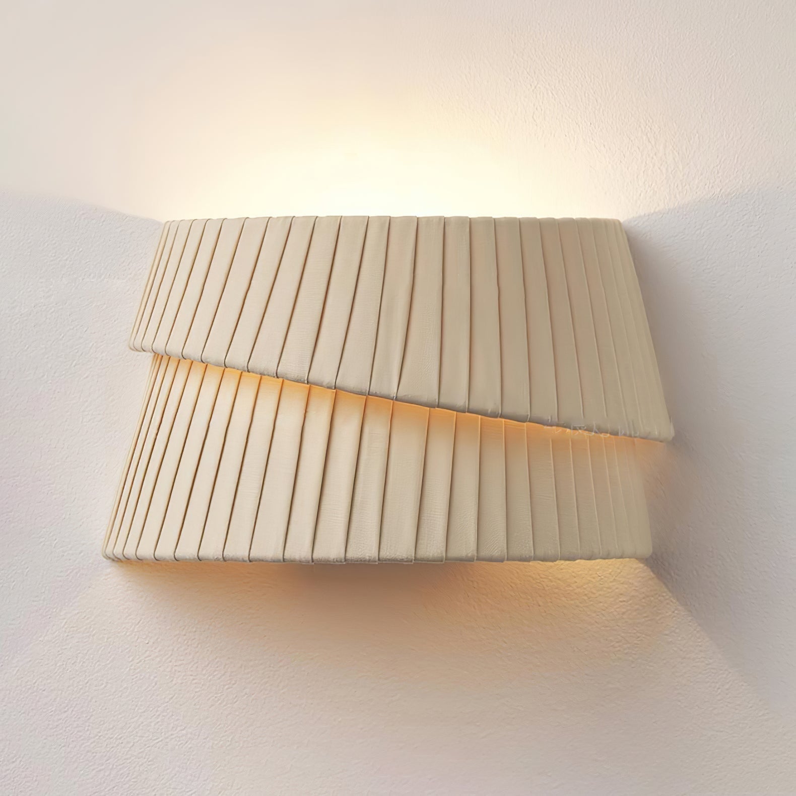 Cevelarae Applique Murale Tissu Art Nordic Twist Premium - Neutralighting