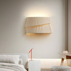Cevelarae Applique Murale Tissu Art Nordic Twist Premium - Neutralighting