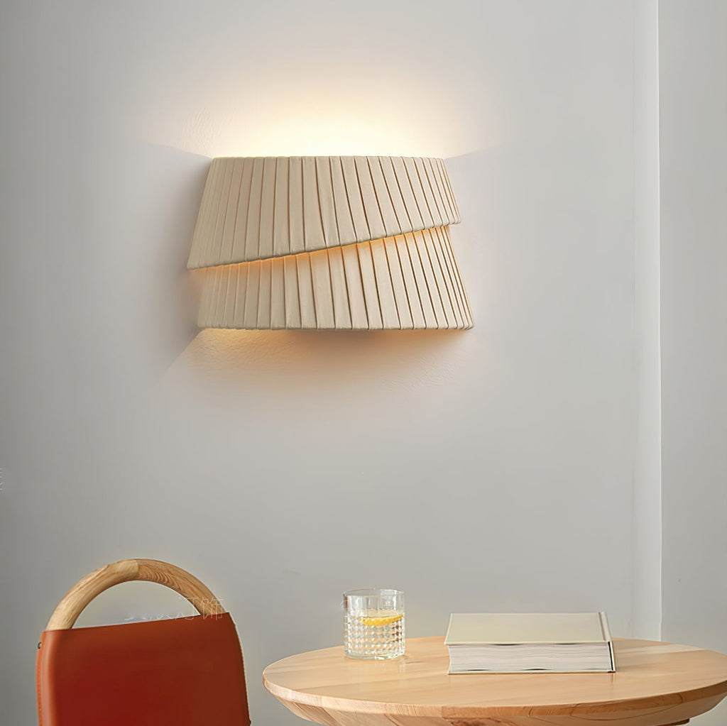 Cevelarae Applique Murale Tissu Art Nordic Twist Premium - Neutralighting