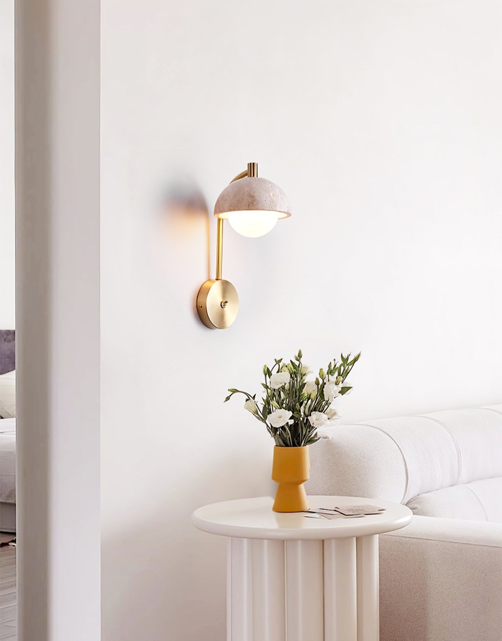 Ormaren Applique Murale Travertin - Neutralighting