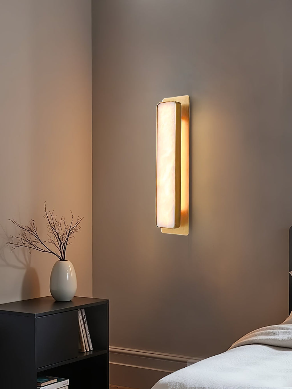 Ollore Linéaire Albâtre Luminaire Mural - Neutralighting