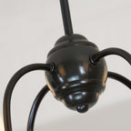 Talia Lustre de Luxe en Laiton et Tissu - Neutralighting