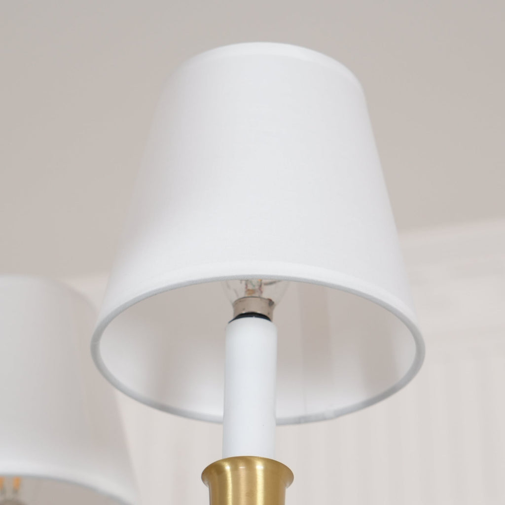 Nyshair Lustre Laiton Tissu Industriel Vintage - Neutralighting