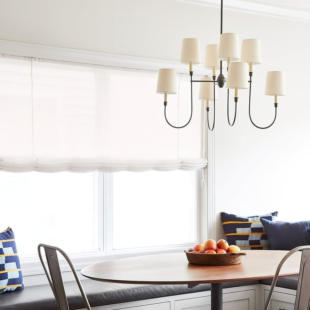 Nyshair Lustre Laiton Tissu Industriel Vintage - Neutralighting
