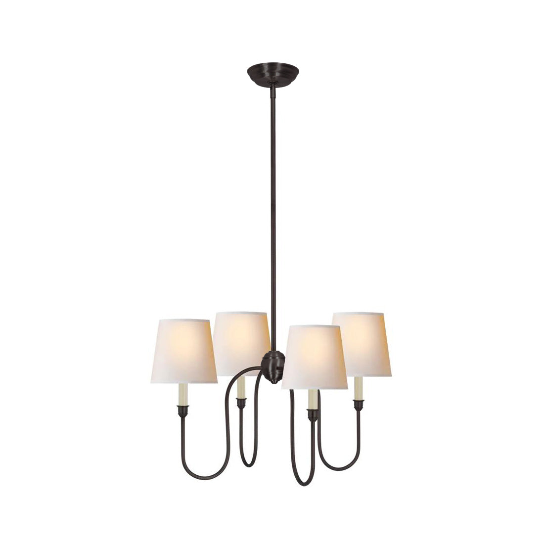 Nyshair Lustre Laiton Tissu Industriel Vintage - Neutralighting