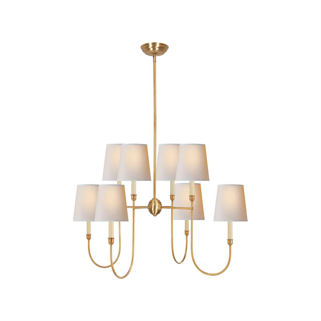Nyshair Lustre Laiton Tissu Industriel Vintage - Neutralighting