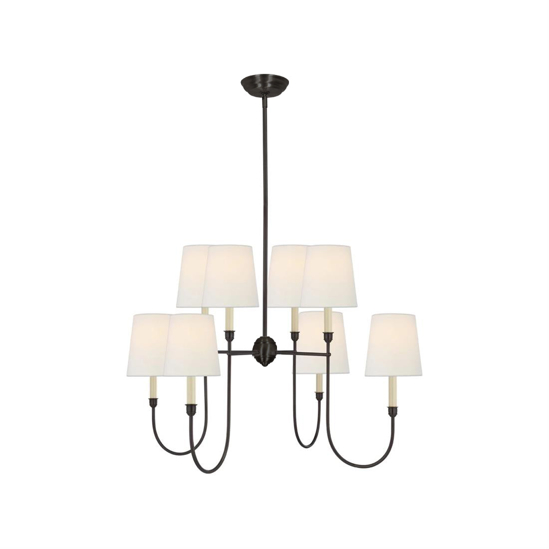 Nyshair Lustre Laiton Tissu Industriel Vintage - Neutralighting