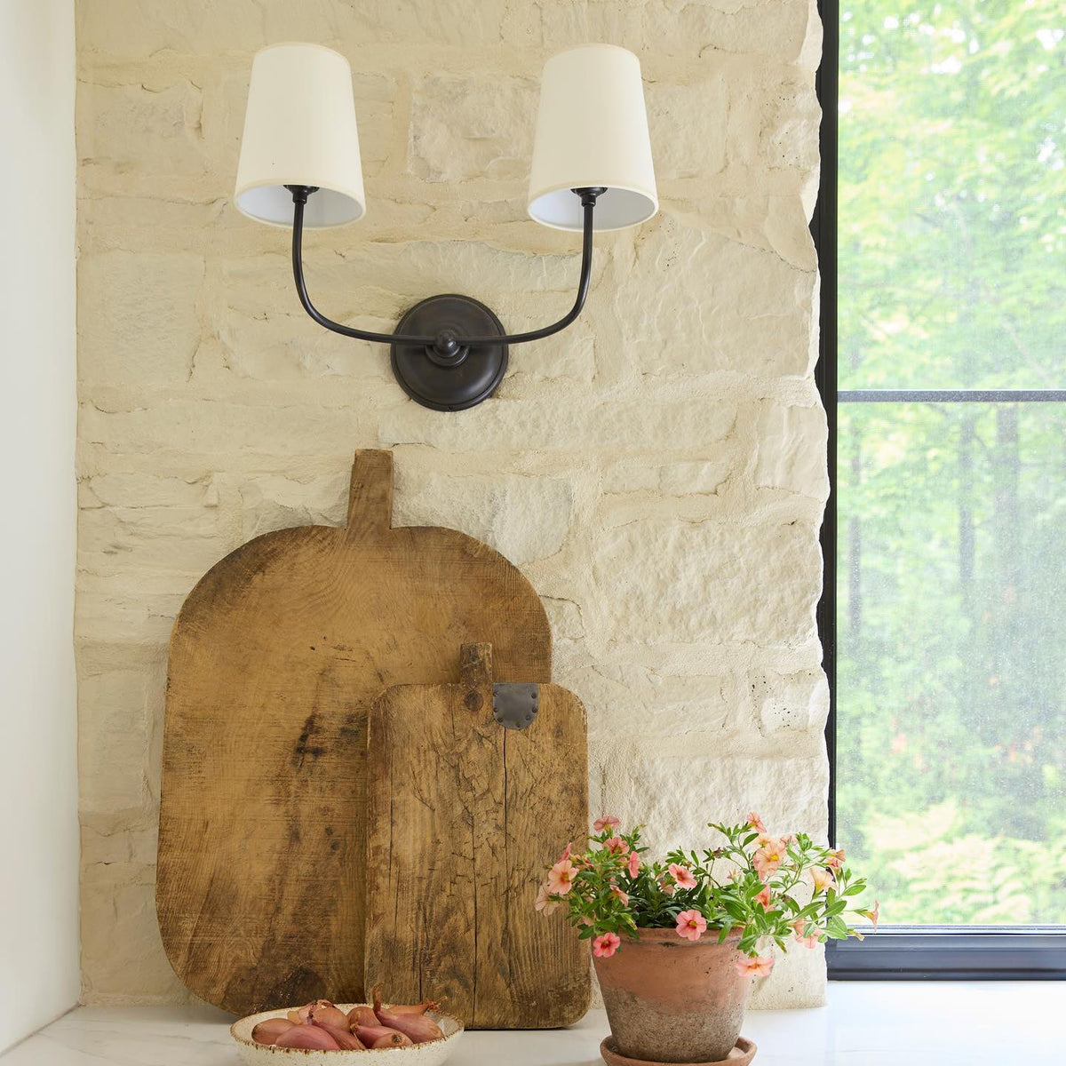 Olvaror Applique Murale Métal Tissu Industriel Vintage - Neutralighting