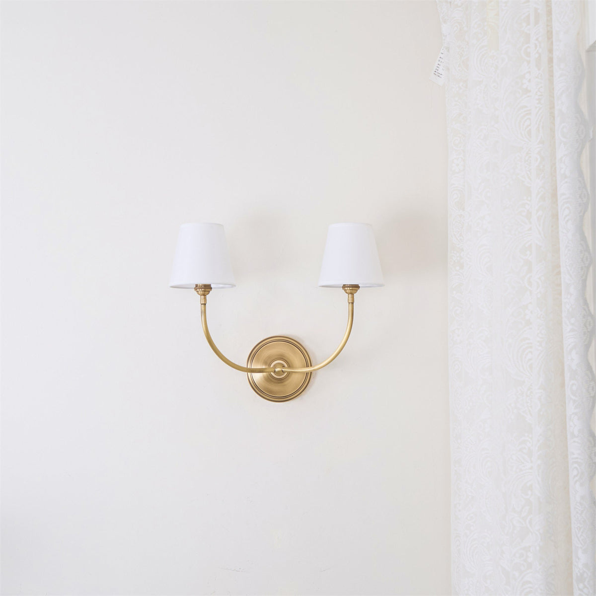 Olvaror Applique Murale Métal Tissu Industriel Vintage - Neutralighting