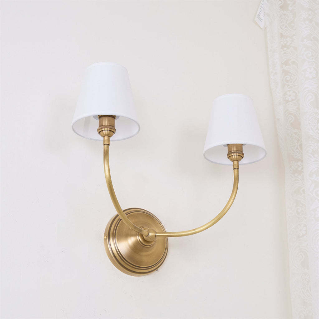 Olvaror Applique Murale Métal Tissu Industriel Vintage - Neutralighting